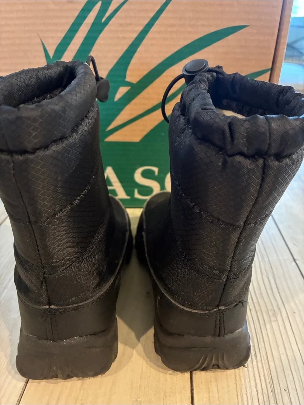 Itasca Black Kids Snow Boots